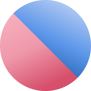Sinine / Roosa